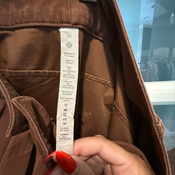 Lululemon City Sleek 5 Pocket Wide-Leg High-Rise Pant *Light Utilitech - Picture 5 of 5